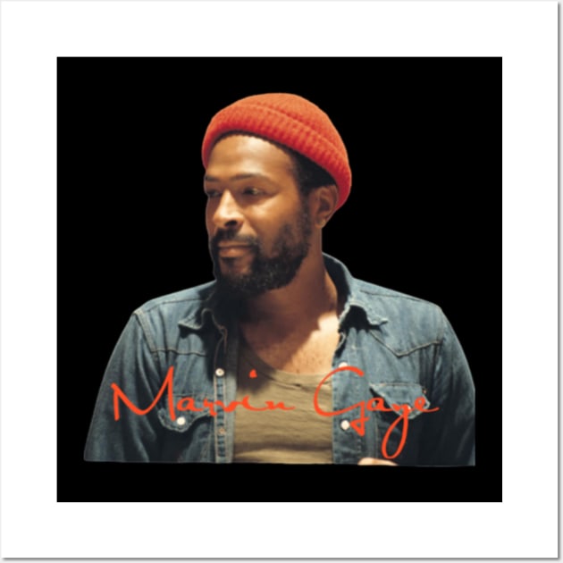 Marvin Gaye Iconic Influence Wall Art by Beetle Golf